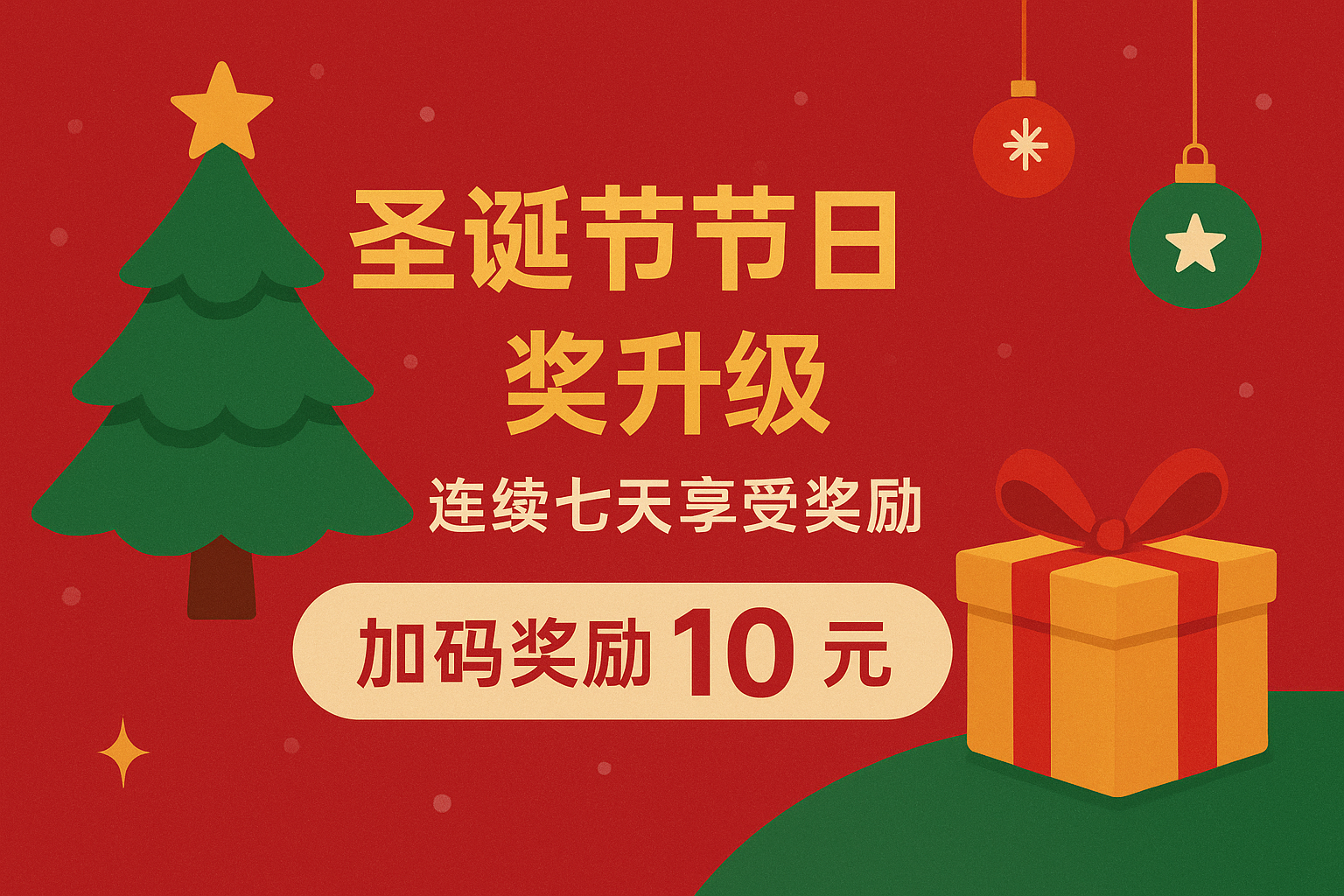 172号卡官方圣诞节节日奖升级：从平安夜开始连续七天释放的信号